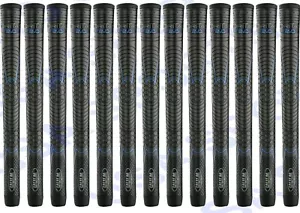 Winn DRI-TAC 2.0 MIDSIZE Jet Black Golf Grip - 62DT-JBK - Picture 1 of 15