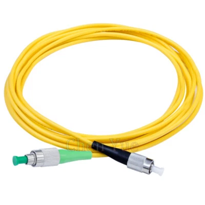 10pcs 2M PVC SM Simplex FC/APC-FC/UPC Fiber Optic Jumper Cable Fiber Patch Cord - Image 1 of 4