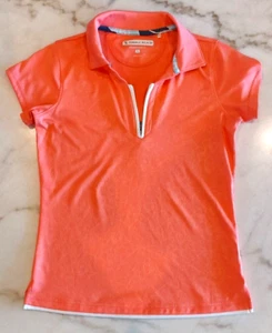 Polo da golf donna Pebble Beach con stampa floreale taglia S - Foto 1 di 6