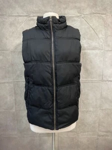 Merona Women's Black Full Zip Vest Size M Medium - Picture 1 of 6