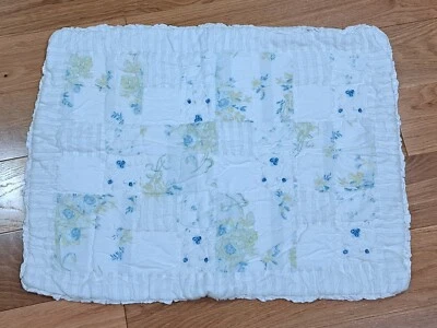 Almohada de retazos Simply Shabby Chic Rachel Ashwell BRITISH ROSE falsa ESTÁNDAR Foto 1 de 4