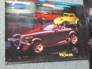 2 POSTER PROWLER SUPERBIRD CUDA PLYMOUTH COUPE - Picture 1 of 8