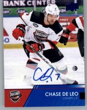 2021-22 Upper Deck AHL Autograph #41 Chase De Leo RC Rookie AUTO