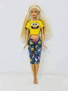 SpongeBob Schwammkopf Barbie Puppe 2002 Nickelodeon Mattel - Bild 1 von 6