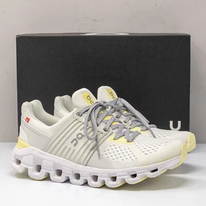 ON Cloudswift White/Limelight Women's 6.5 - Picture 1 of 8