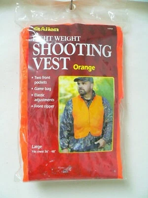 15762 Allen Light Weight Game Bag Shooting Vest/ Large 36" - 48" - Image 1 of 2