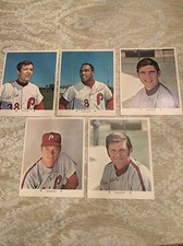 5 Philadelphia Phillies ARCO 1971 Photo Prints Bunning Bowa Taylor Short Wise