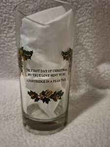 Vintage Pepsi Twelve Days of Christmas Drinking Glasses. $5.25 Each Glass - Picture 1 of 16