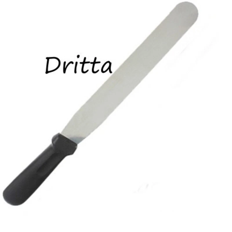 SPATOLA DRITTA PER DOLCI TORTE CREPES PASTICCIERE PASTICCERIA CUCINA 24 X 3,5 CM - Immagine 1 di 1