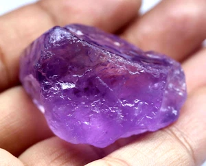 Certified Untreated Purple Natural Amethyst specimen earth mine Rough 101.75 Ct - Picture 1 of 8