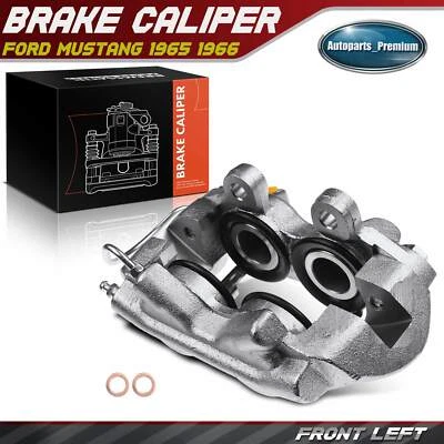Pinza de freno de disco con 4 pistones para Ford Mustang 1965 1966 delantero izquierdo conductor Foto 1 de 4