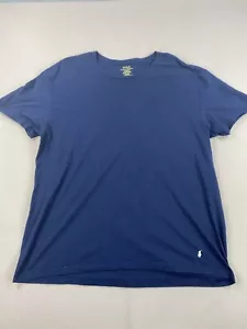 Camiseta Polo Ralph Lauren para hombre 2XL azul blanco poni ajuste clásico manga corta - Imagen 1 de 15