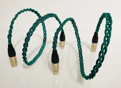 Audiophile Iso-Braid Balanced XLR Interconnects Neutrik 16AWG (Colors/Lengths) - Image 1 of 4