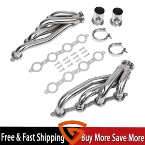 Truck Headers For 60-86 C-10 LS Chevy GMC New GEARZAAR Direct Fit 2Pcs - Picture 1 of 19