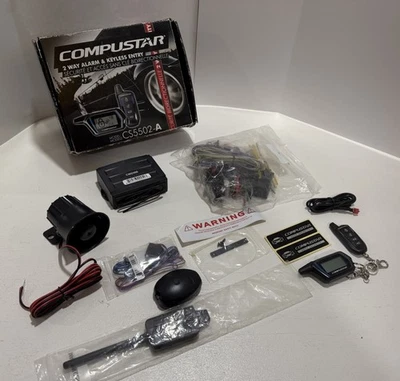 car alarm system 2 way remote start - Image 1 of 4