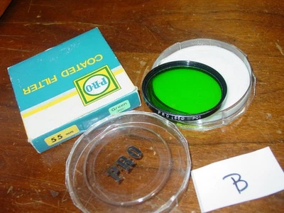 Genuine Pro 55mm Green PO1 Color Conversion Glass Lens Filter Japan - Image 1 of 2