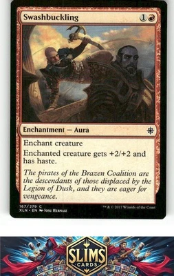 Magic the Gathering MTG Ixalan Swashbuckling #167 Buy 2 Get 1 - Image 1 of 2