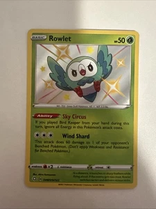 Rowlet SV001/SV122 Shining Fates: Shiny Vault Holo - Picture 1 of 4