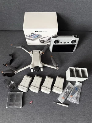 Dji Mini 3 Pro + 4 Batteries + Rc Controller + Filters + Much More - Image 1 of 4