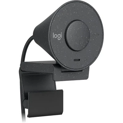 Logitech Brio 1080p Webcam - Auto Light Correction Privacy Shutter with - Image 1 of 4