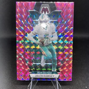 Jalen Ramsey 2023 Panini Mosaic #146 Miami Dolphins Camo Pink Mosaic Prizm - Bild 1 von 2