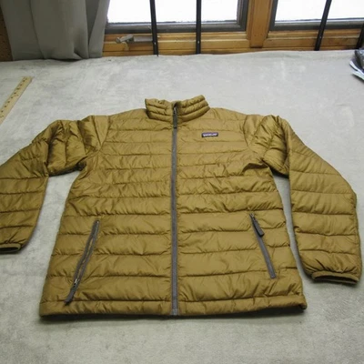 Patagonia Plumón Suéter Chaqueta Niños XL Marrón Puffer Aislado Ligero Grueso Foto 1 de 4