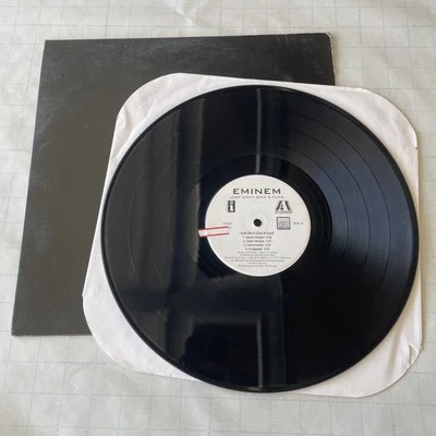 EMINEM JUST DON'T GIVE A FUCK 12" Vinyl Record PROMO ONLY INT8P 6434 Rap Rare - Image 1 of 4