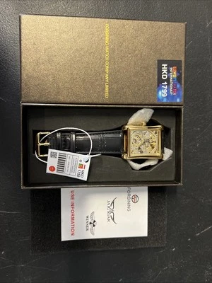 Reloj Pulsera Hombre FORSINING Ganador HKD 1750 Tono Dorado Foto 1 de 4