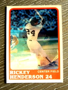 RICKEY HENDERSON 1988 SPORTFLICS CARD #11    A's HOF LEGEND - Picture 1 of 1