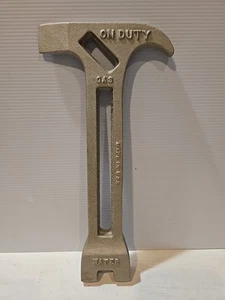 On Duty 4 in 1  Tool Gas Water Emergency Shutoff Entry Prybar Made in USA - Picture 1 of 8