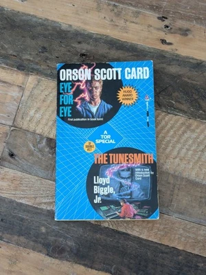Orson Scott Card Eye for Eye / Lloyd Biggle Jr Tunesmith Tor Double Feature Rare - Image 1 of 3