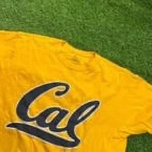 Cal Golden Bears Shirt Yellow Tee Large J America College NCAA Sportswear - Picture 1 of 5