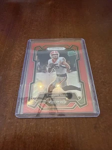 Selecciones del draft de Panini Prizm 2024 - Prospecto clasificado Carson Beck #130 Red Prizm... - Imagen 1 de 3