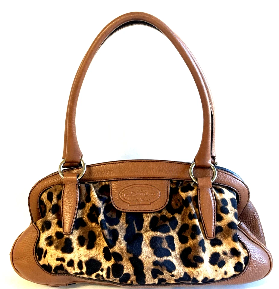 Dolce & Gabbana Animal Print Bag Made in Italy. - Image 1 of 4