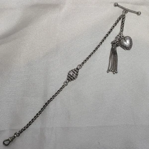 Antik Sterling Silber Albertina Birmingham England 1894 Alfred E Jones Juwelier - Bild 1 von 19