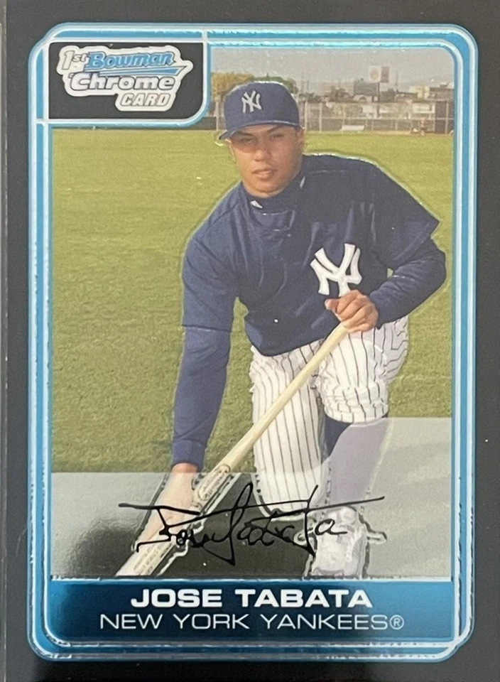 2006 Bowman Chrome Prospects #BC125 Jose Tabata - New York Yankees - Image 1 of 1