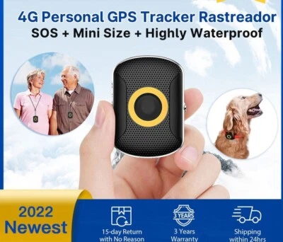 4G Waterproof Personal GPS Tracker Support Geo-Fence SOS Smart Kids Locator - Image 1 of 4