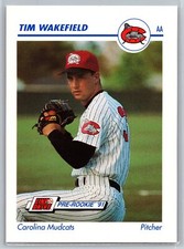 1991 Line Drive AA #119 Tim Wakefield NM
