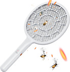 Electric Fly Swatter- Superpower Bug-Zapper Racket, Indoor & Outdoor, AA Battery