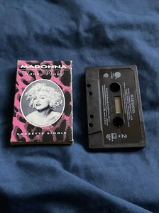 MADONNA Hanky Panky Vintage Cassette Tape Single Dick Tracy 1990 - Picture 1 of 1