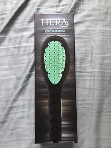 Hera Ionic Heat Brush with LCD Display Teal and black - Picture 1 of 6