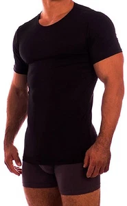 Camiseta interior para hombre Obviously Y43511 Essence cuello redondo manga corta - Imagen 1 de 3