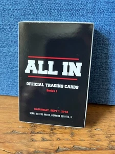 2018 AEW All In Box Set NEW NEVER OPENED - Wrestling Card - First AEW Event Ever - Picture 1 of 2