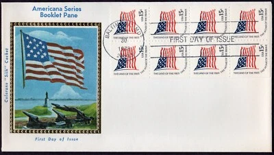 Scott #1598 Fort McHenry Flag  (06/30/78) Colorano Silk FDC Baltimore MD - Image 1 of 2
