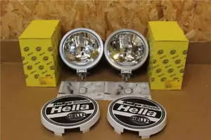 Hella Rallye 3000 Scheinwerfer mit Abdeckungen 12/24V Straßenrallye Zulassung 1F8006800-311 - Bild 1 von 6