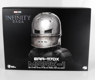 Iron Man Mark I Beast Kingdom Egg Attack Deluxe Version Infinity Saga Figure NEW - Image 1 of 4