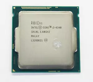 Intel Core i3-4340 Dual Core 3.60GHz LGA1150 4MB CPU Processor SR1NL - Picture 1 of 2