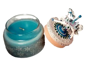 Luminous Treasures Carousel Candle - New In Box Winter Splendor - Unique! - Picture 1 of 9