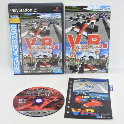 VIRTUA RACING Flat Out Sega Ages 2500 PS2 Playstation 2 For JP System 2097 p2 - Image 1 of 4