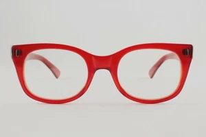 Rare Authentic Cutler and Gross M:1029 C:R 49mm Red Translucent Glasses Italy - Picture 1 of 6